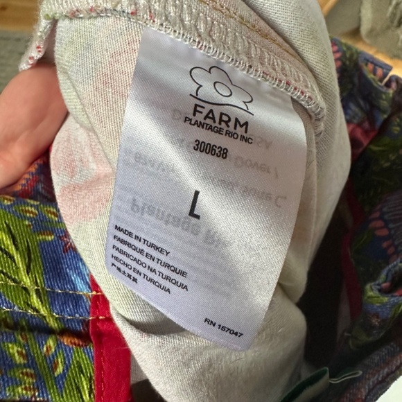 FARM Rio Multicolor Patterned Pants - Picture 6 of 8